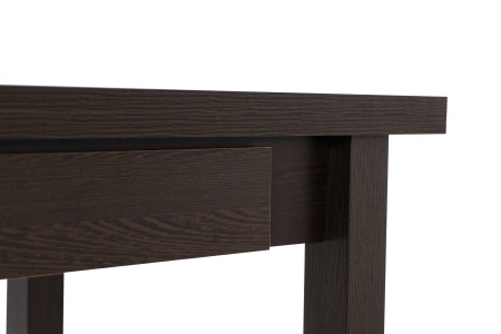 Стол обеденный раскладной с ящиком венге