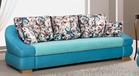 Диван Глори №15/Разные Цвета Ш-2600 х Г-1000 х В-880 мм