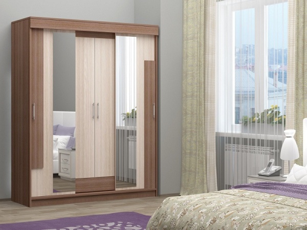 Шкаф-Купе Магнат №1 (Ш-1700 × В-2200 × Г-574 мм)/Разные Цвета