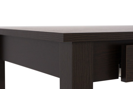 Стол обеденный с ящиком венге